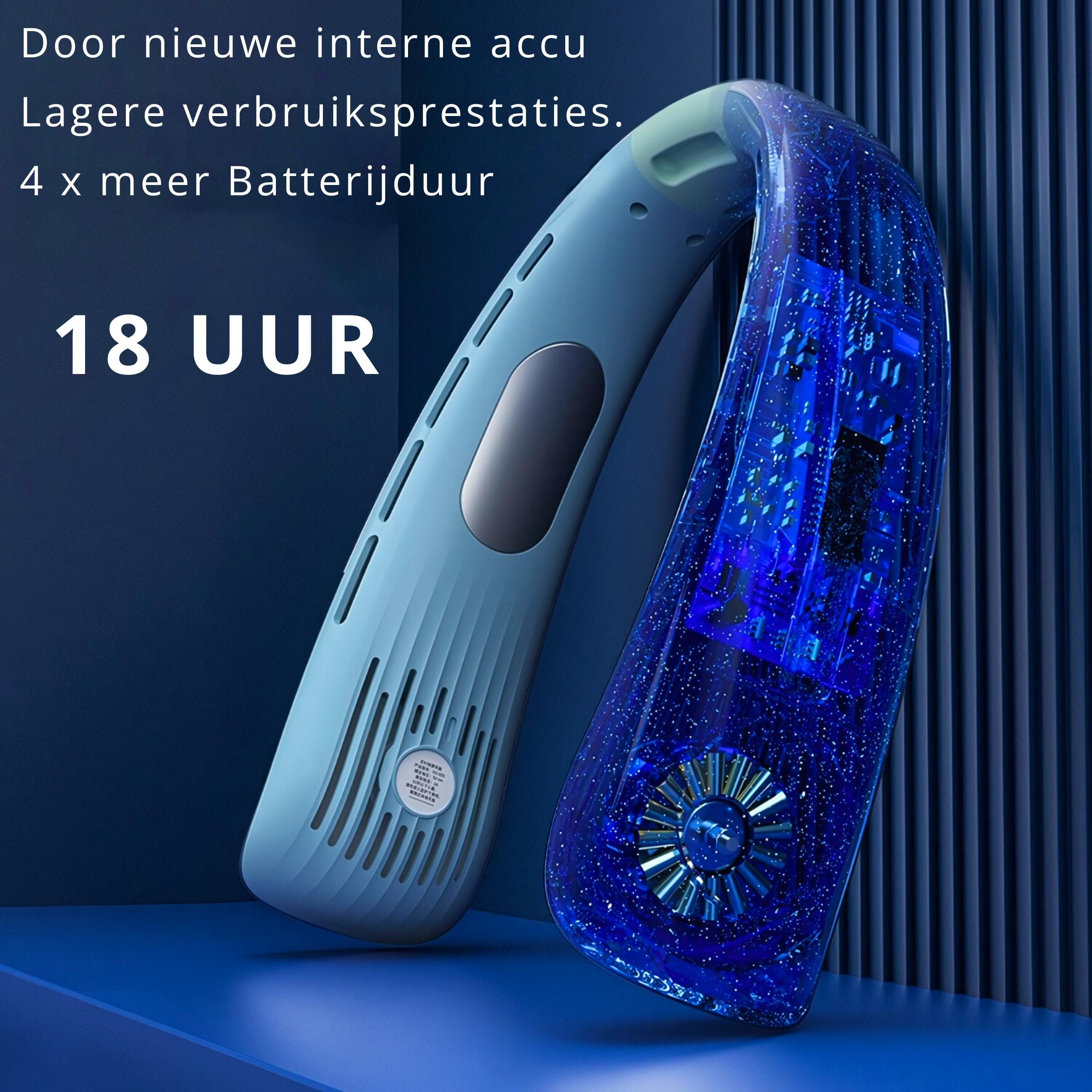 Nekventilator batterij levensduur