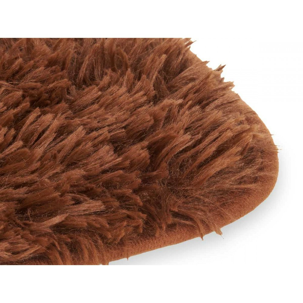 Tapijt voor slaapkamer 40x60 cm - bruin