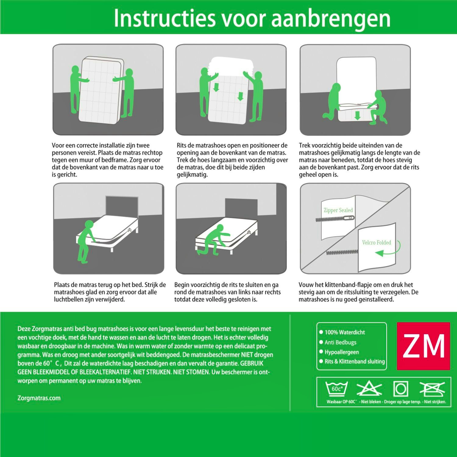 Anti huisstofmijt matrashoes - 8