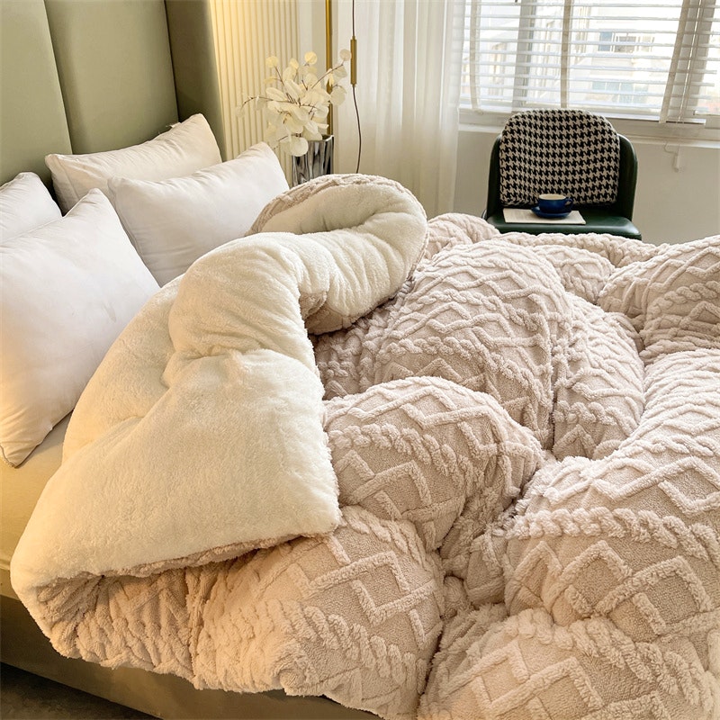 Dekbed zonder overtrek - Beige