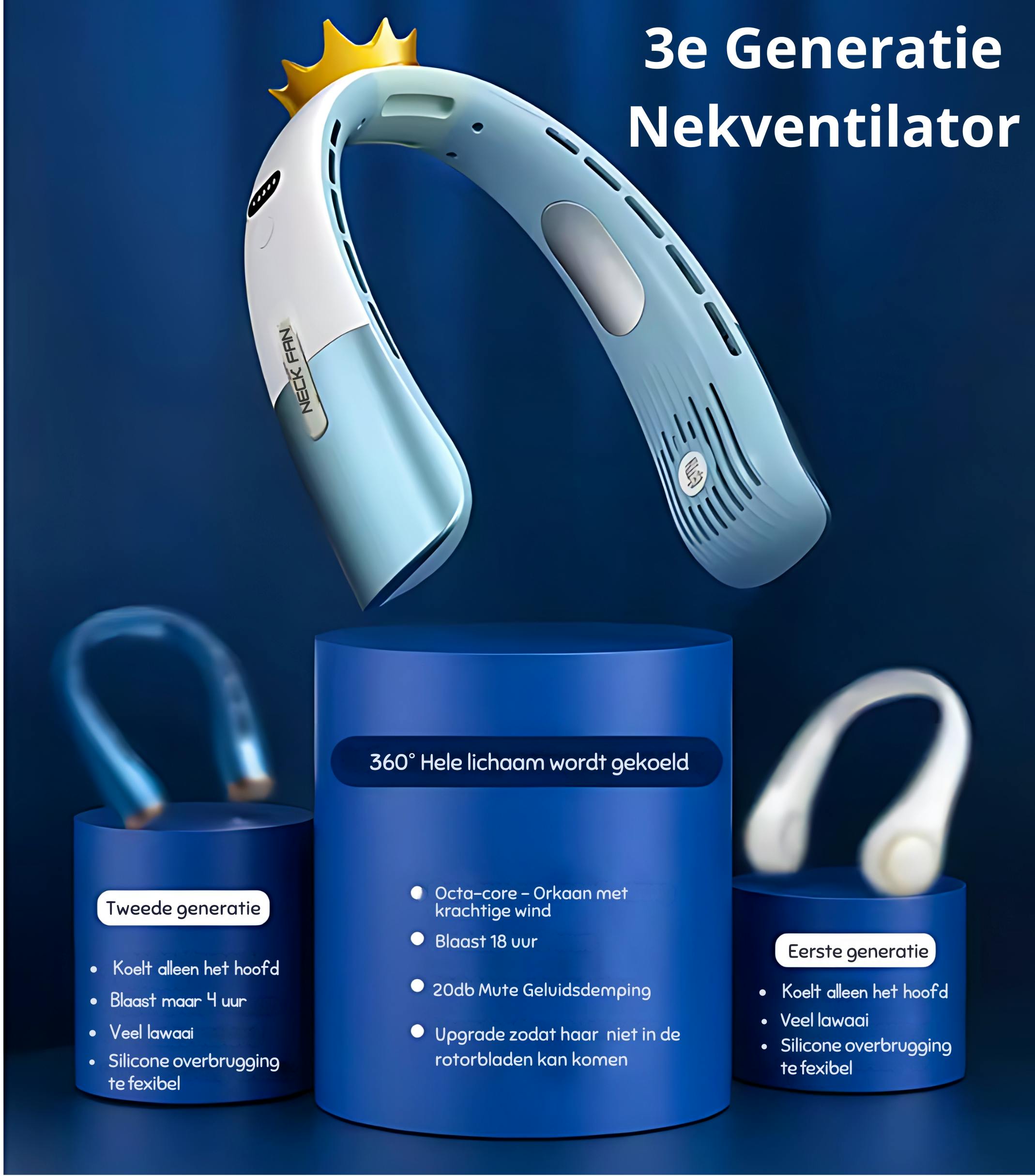 Nekventilator onderscheidende factoren