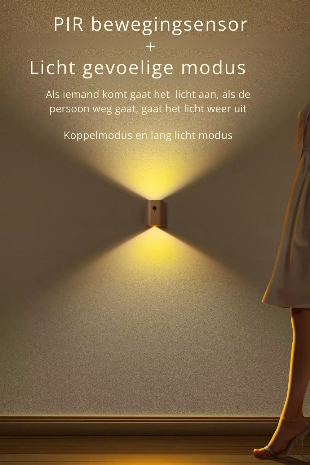 Wandlampje draadloos